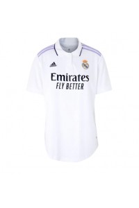 Fotbalové Dres Real Madrid Dámské Domácí Oblečení 2022-23 Krátký Rukáv